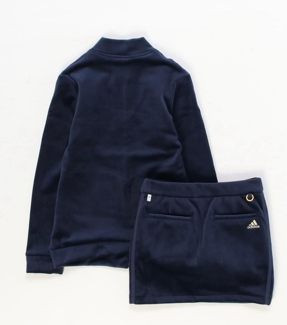 スリーストライプス ストレッチコーデュロイ セットアップ　adidas Golf