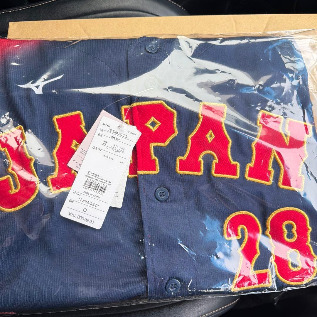 新品★2026WBC侍ジャパン高橋宏斗投手レプリカユニフォーム　Oサイズ
