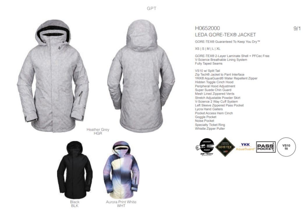 ボルコム（VOLCOM）レディースジャケット　Mサイズ