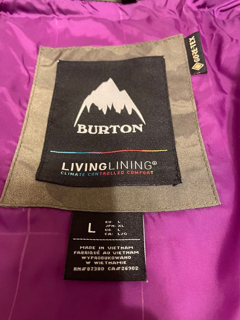 BURTON GORE-TEX Radial Shell Jacket Lサイズ