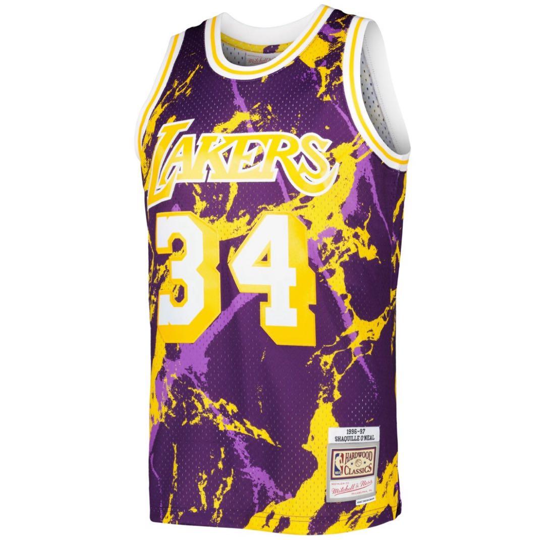 NBA レイカーズ シャキール・オニール　Mitchell & Ness 新品
