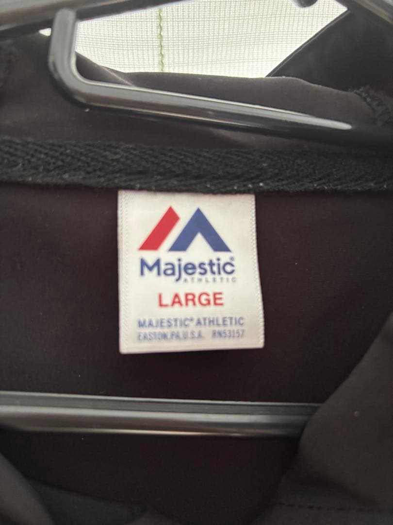 Majestic フード付きジャケット L ヤクルトスワローズ