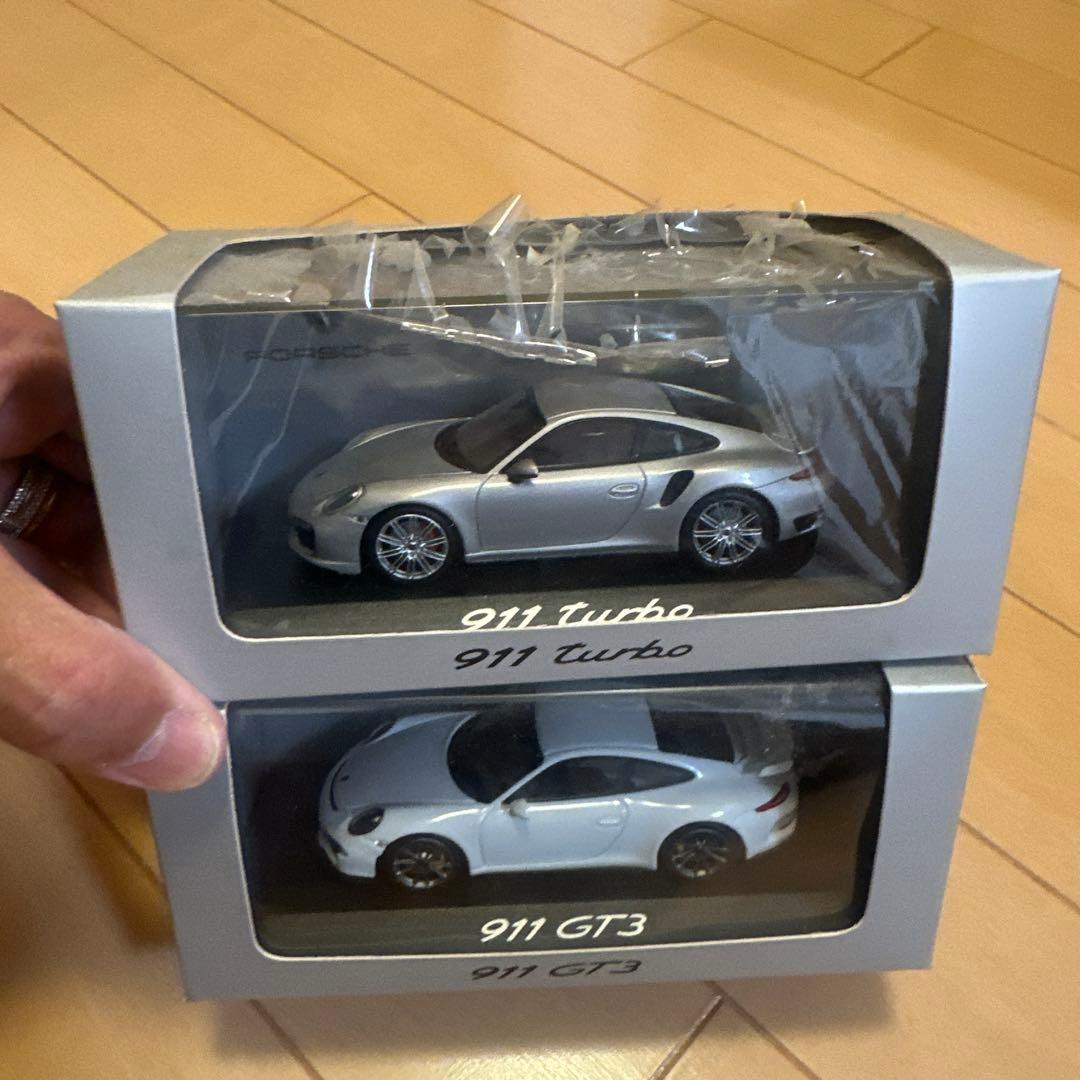 ポルシェ 911 Turbo & GT3 ミニカーセット