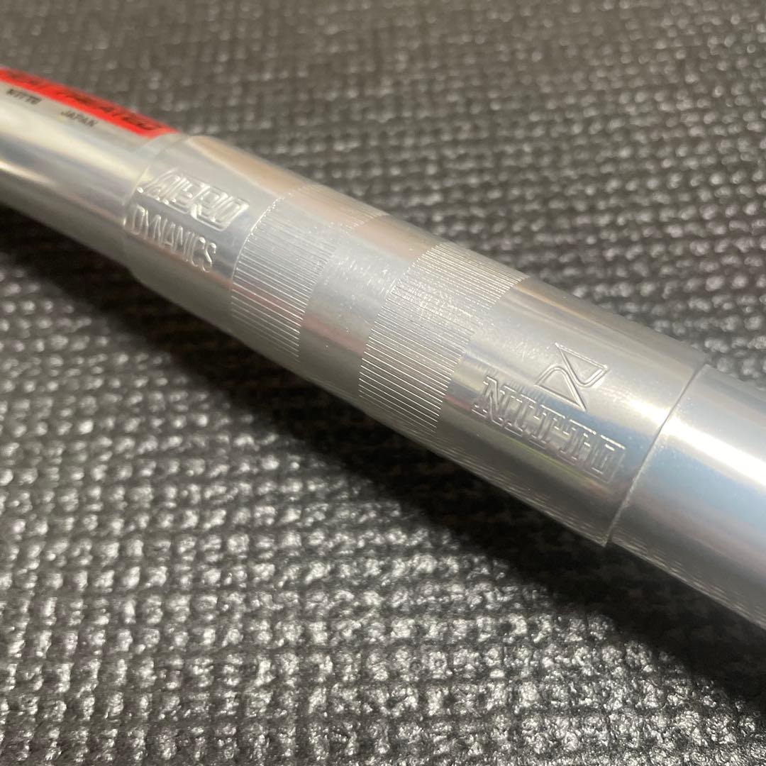 美品 NITTO エアロダイナミック ブルホーンハンドル ファニーバイク TT