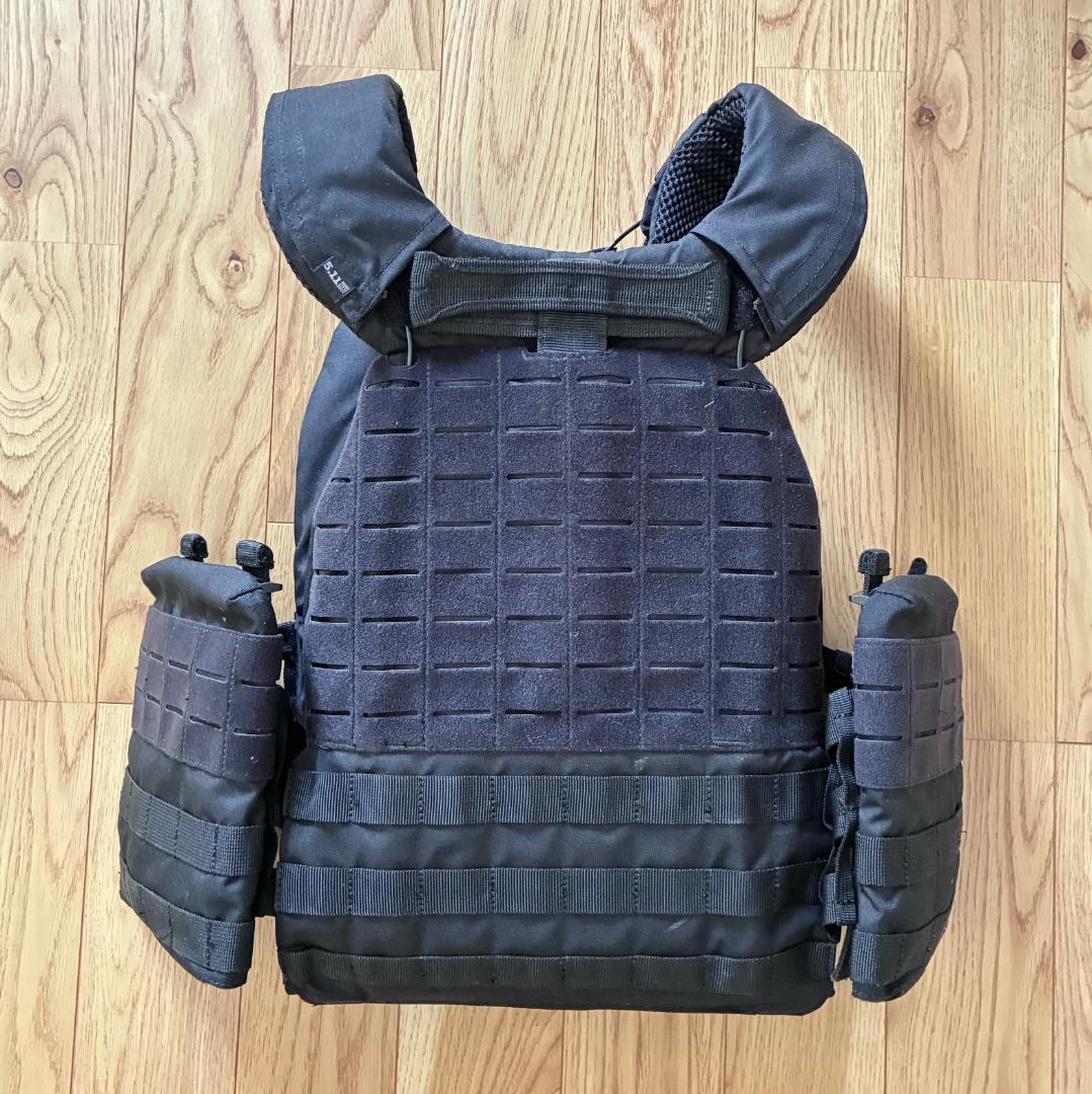 5.11 Tactical TacTec プレートキャリア ブラック 実物