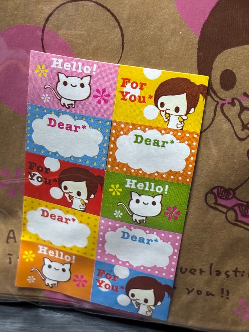 サンエックス　シール　他　セット　レトロ