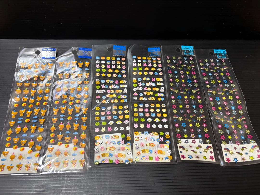 サンエックス　シール　他　セット　レトロ