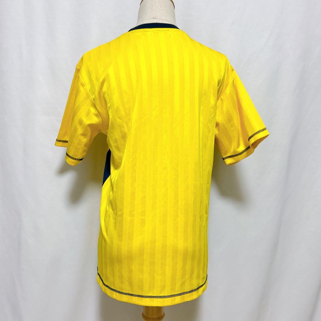 【美品】希少 ロット 90s サッカーシャツ ユニフォーム 黄 ヴィンテージ
