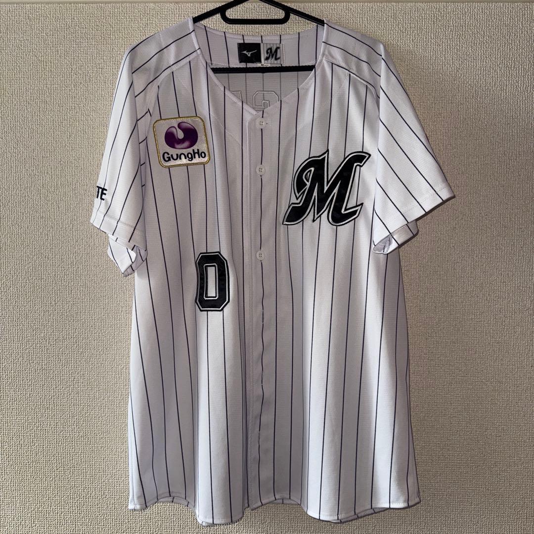 荻野貴司 ユニフォーム 千葉ロッテマリーンズ サイズM