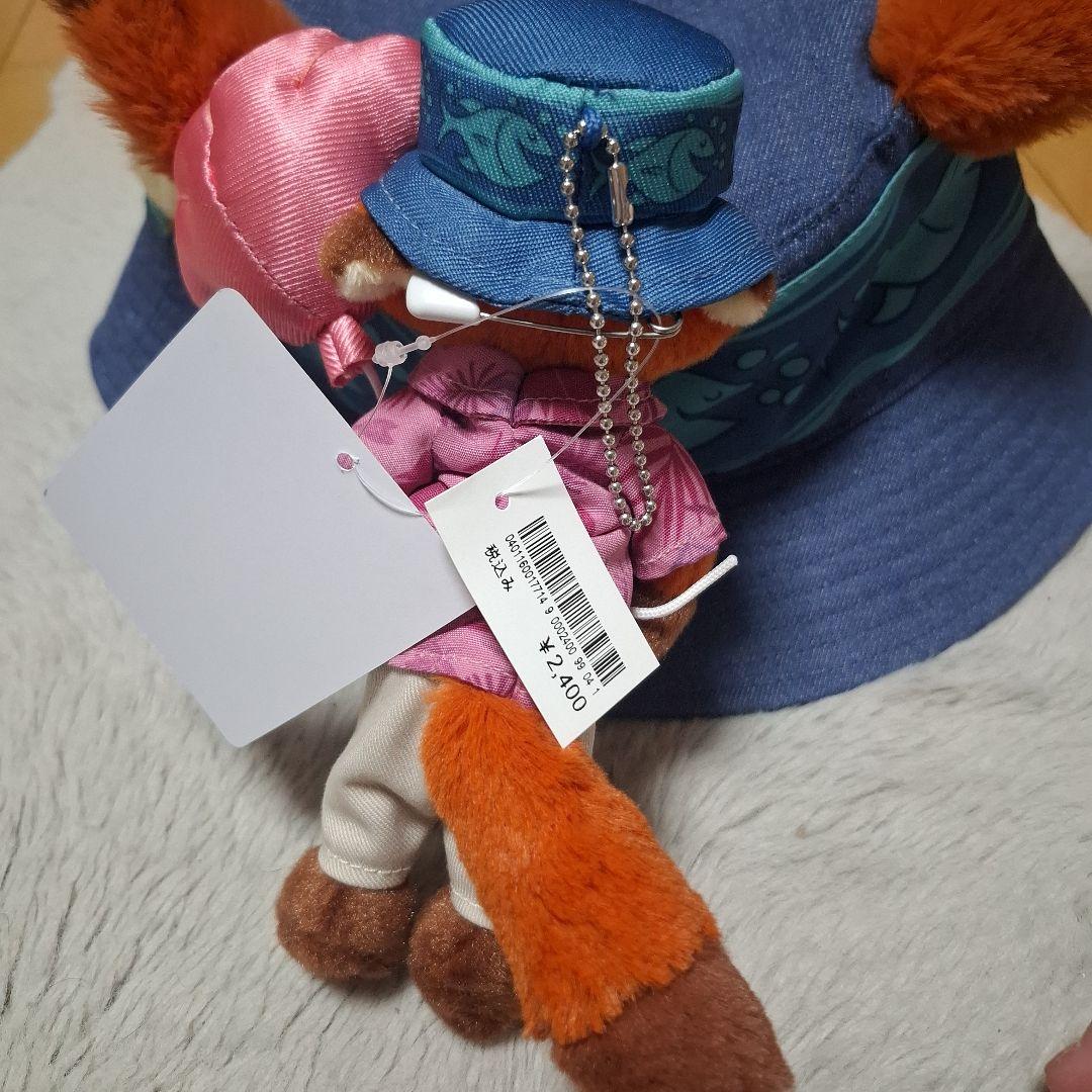★新品タグ付★ディズニー　ズートピア♡ニックワイルド　帽子❤ぬいば❤