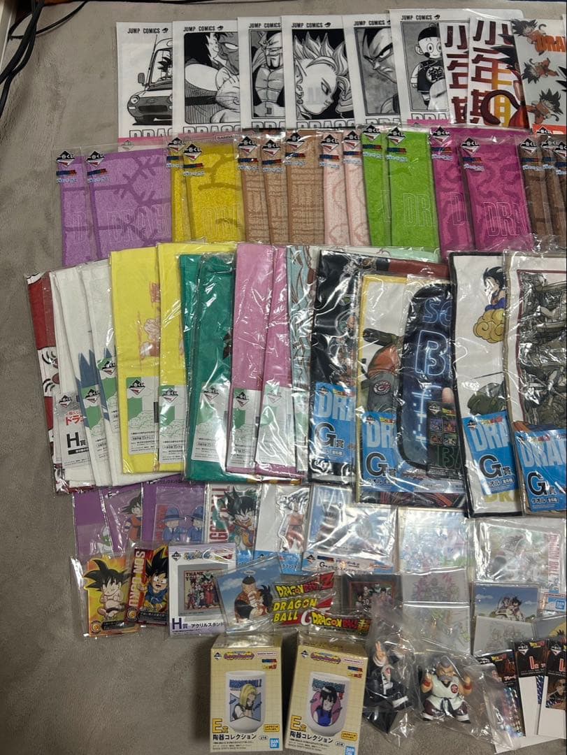 ドラゴンボール　一番くじ　下位賞　まとめ売り 123点