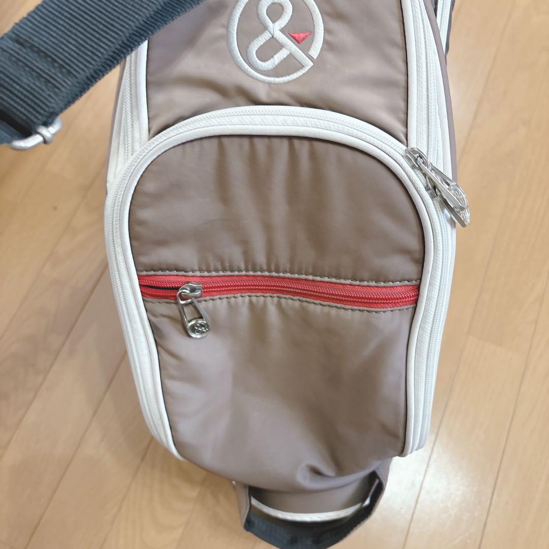 K490 and per se スタンドキャディバック グレー 軽量