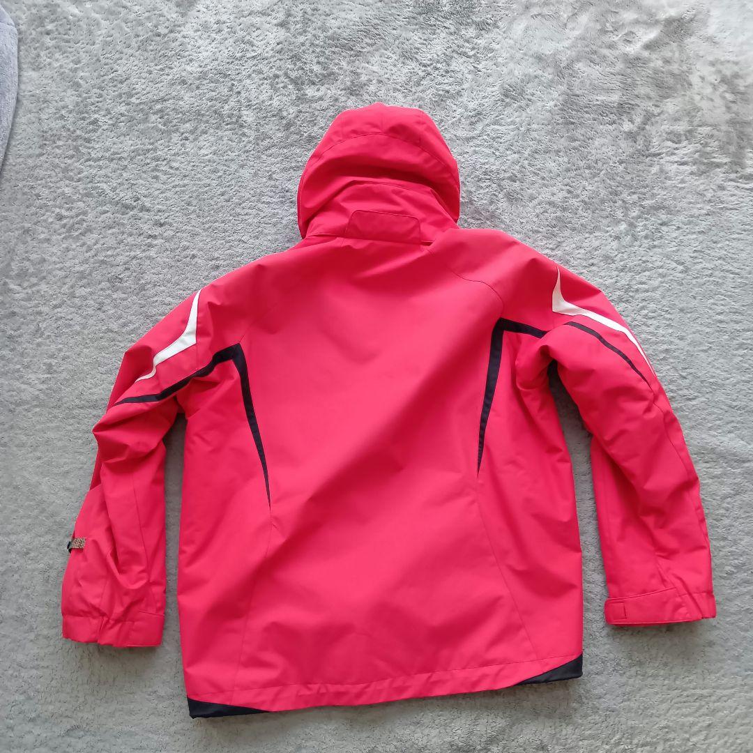 DESCENTE スキーウェア　セットアップ　上下　黒　赤　メンズ　L
