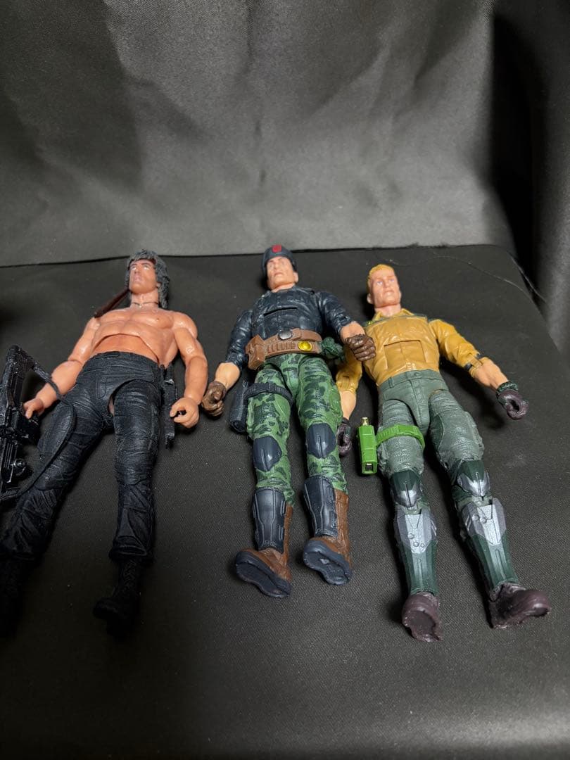 ギアーズ、ランボー、GIジョー　フィギュア　 5体セット　NECA マテル