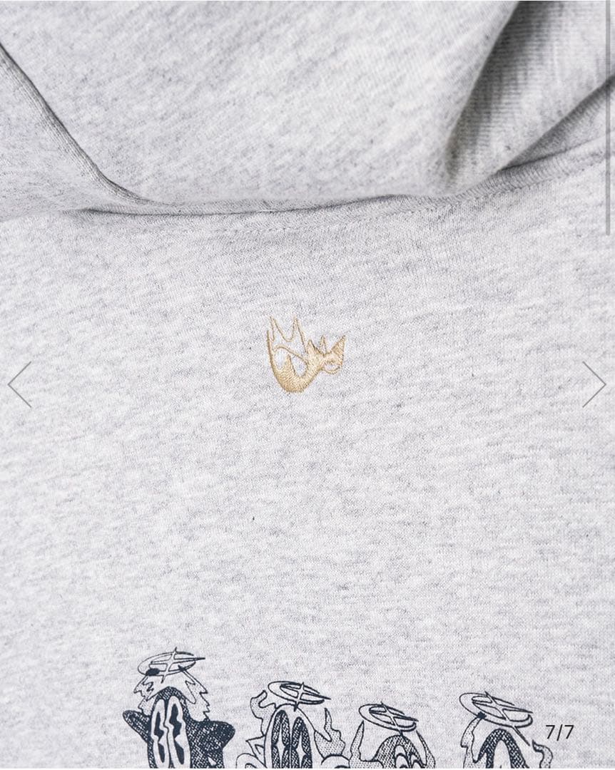 KG IS DEAD HOODIE [グレイ]