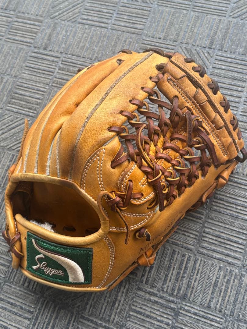 Slugger Aggressive 野球グローブ オレンジ