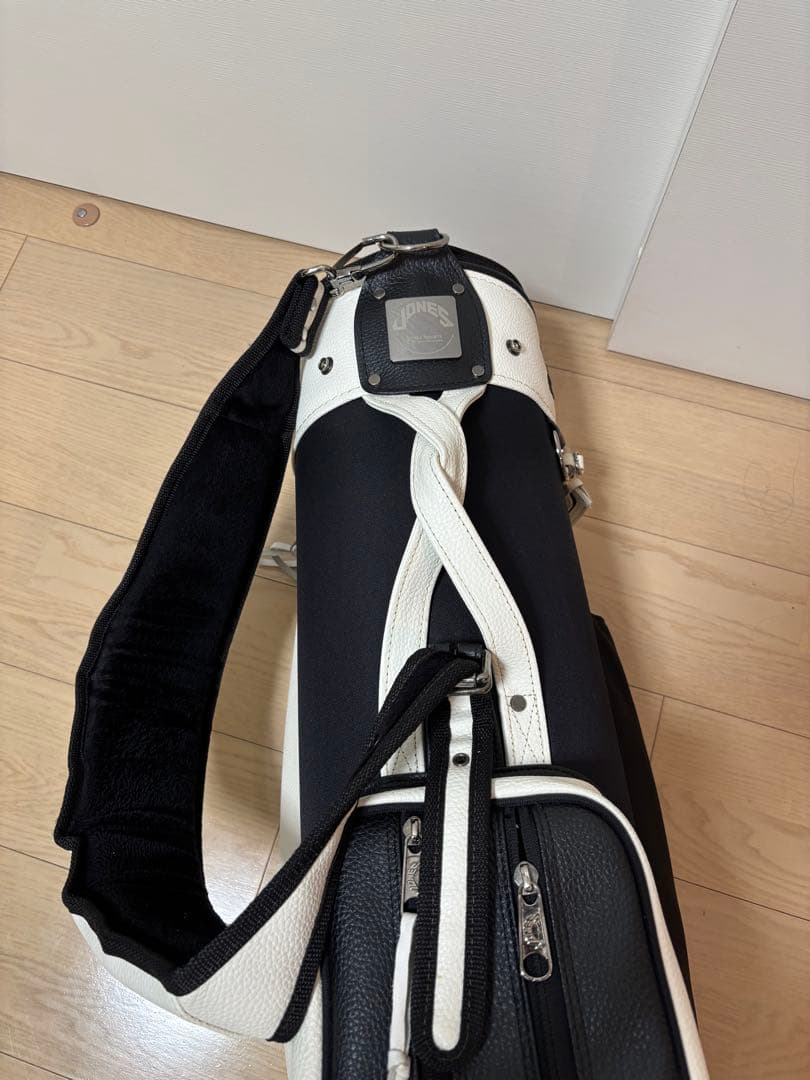 JONES RIDER キャディバッグ ジョーンズ ライダー　黒　ブラック　美品