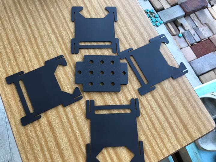 キャンプストーブ　秋　紅葉バージョン　手作り日本製