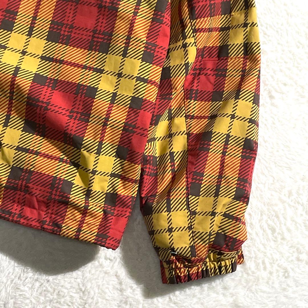 ＢＵＲＴＯＮ　スノーボードウェア　ジャケット　チェック柄　中綿入り　Ｌ　バートン