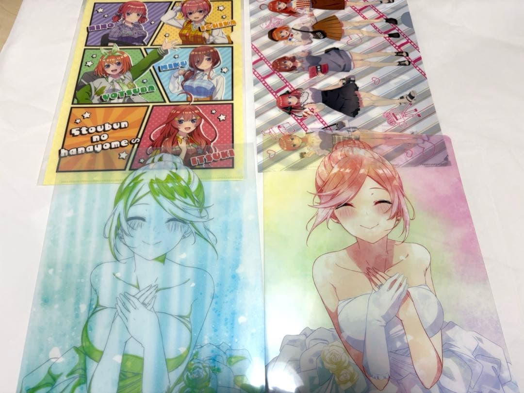 五等分の花嫁 クリアファイル 19点