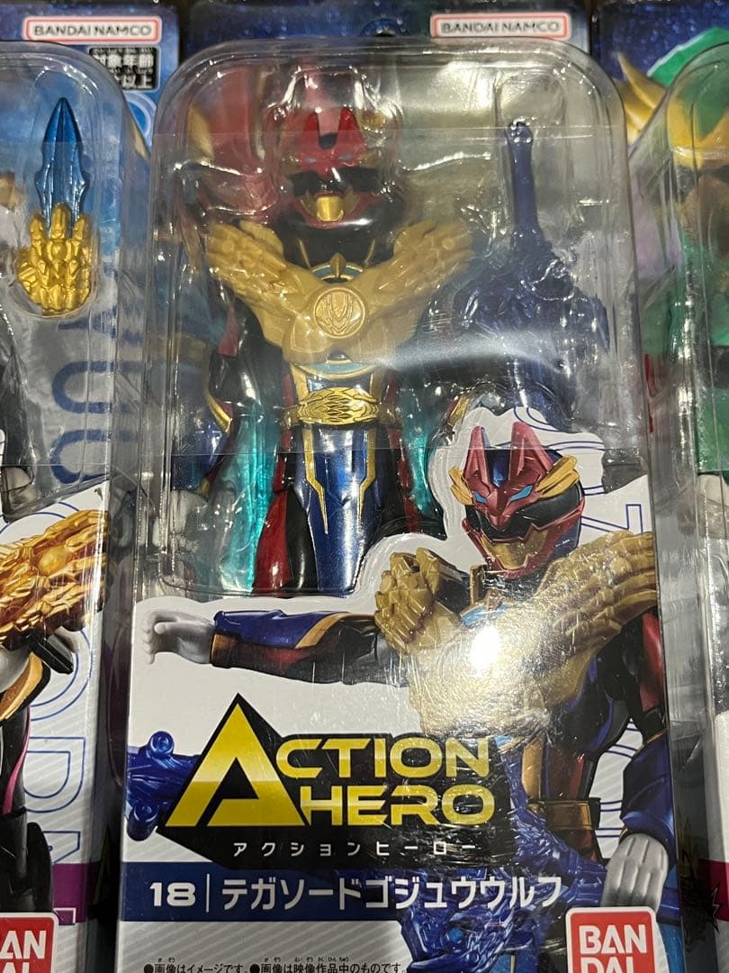 ACTION HERO 戦隊ヒーロー フィギュアセット