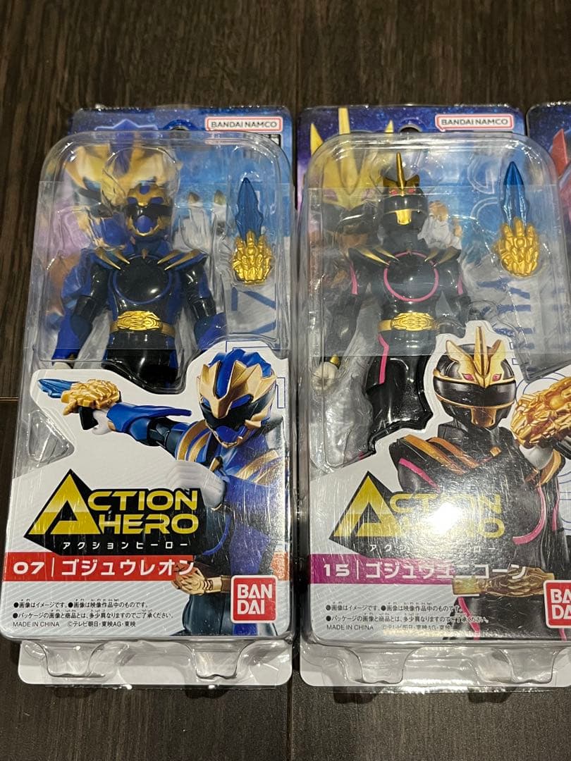 ACTION HERO 戦隊ヒーロー フィギュアセット