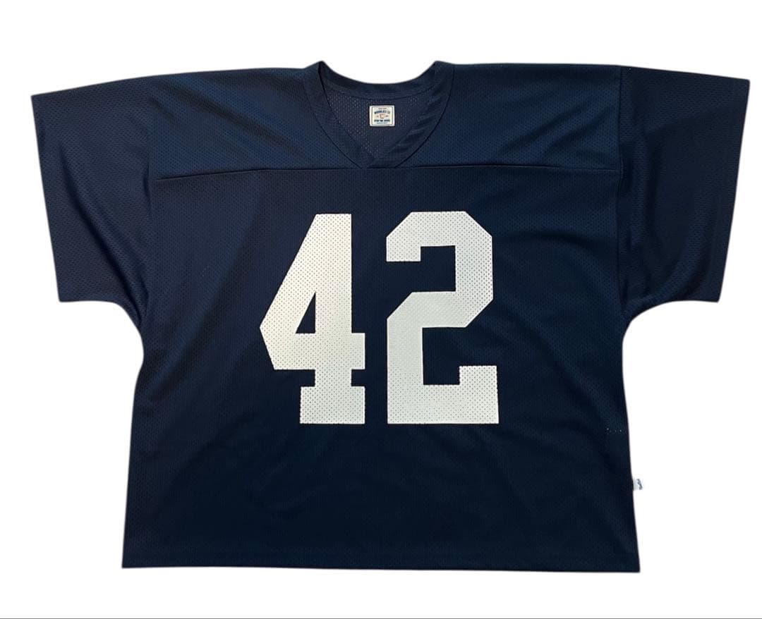 シャツ WOODBLOCK 42 MESH FOOTBALL SHIRT NAVY