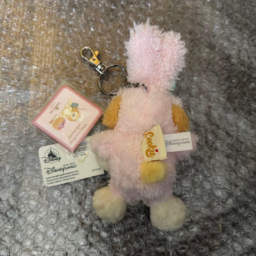 香港ディズニーランド クッキーアン ぬいぐるみ キーチェーン