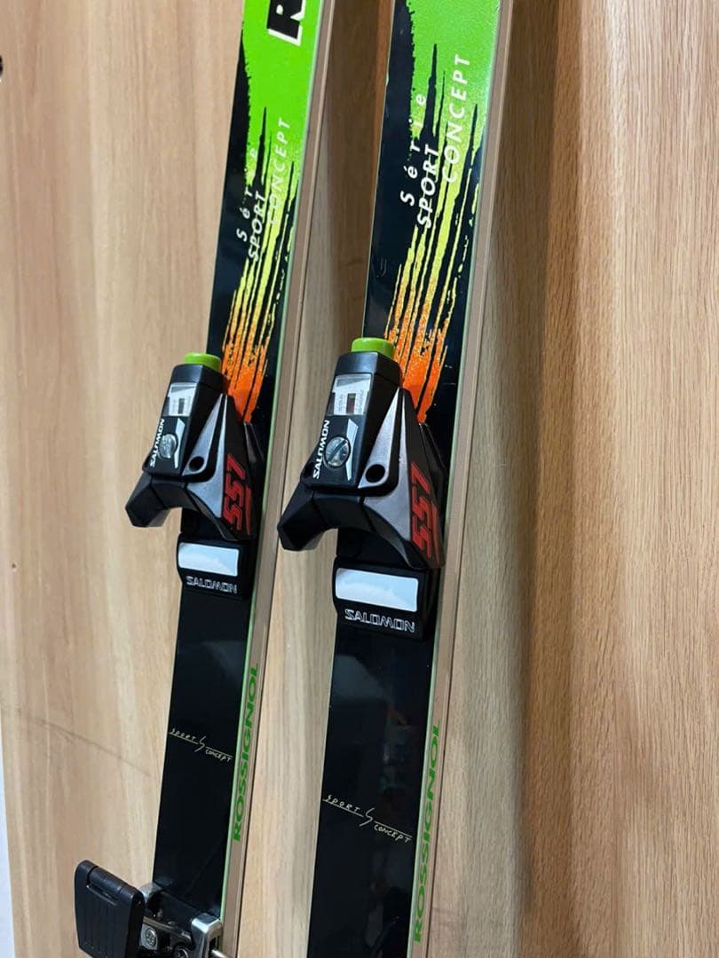 SALOMON スキー板 ビンディング付き スポーツコンセプト