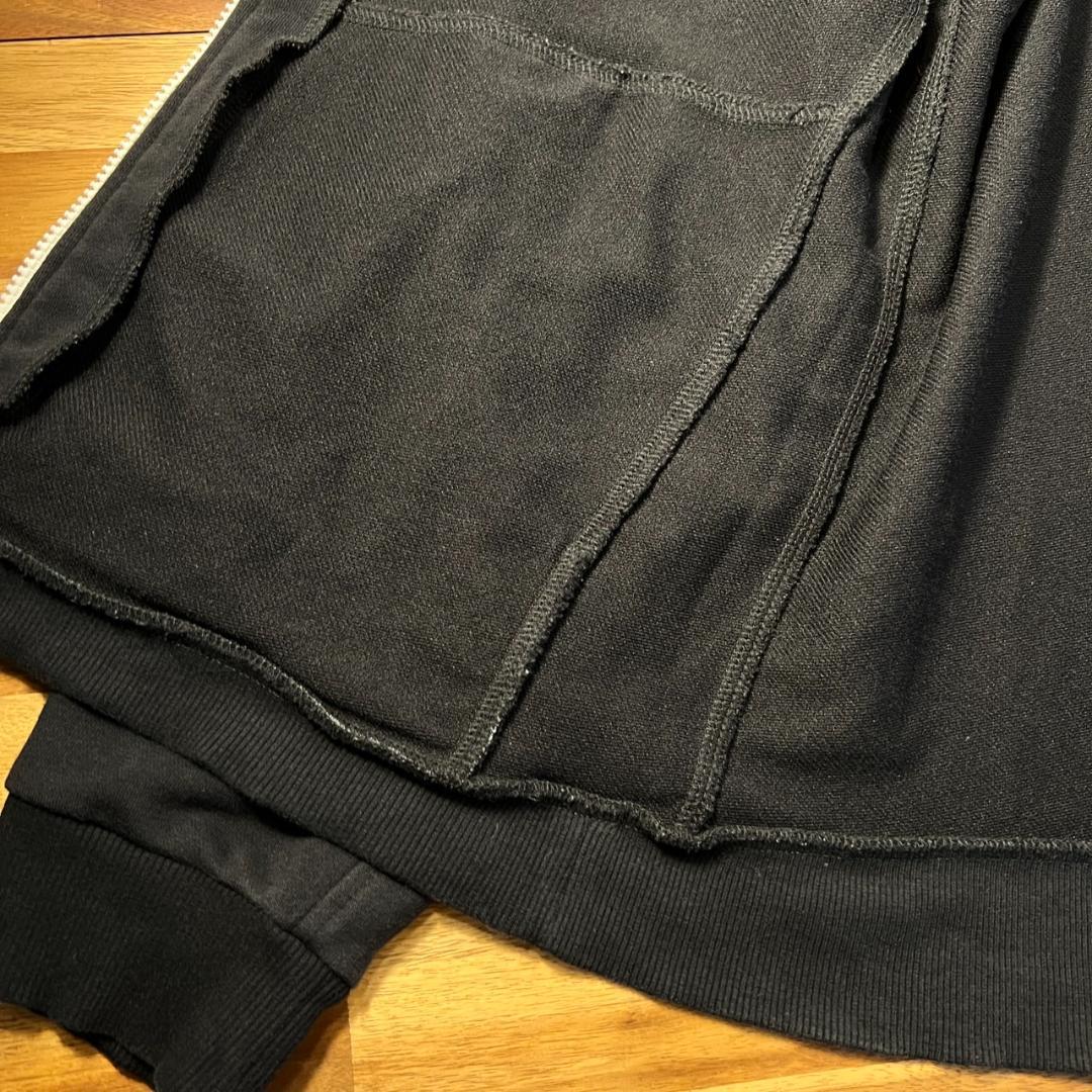 【Z65】ヨネックス 長袖パーカー フルジップ ブラック レディース O