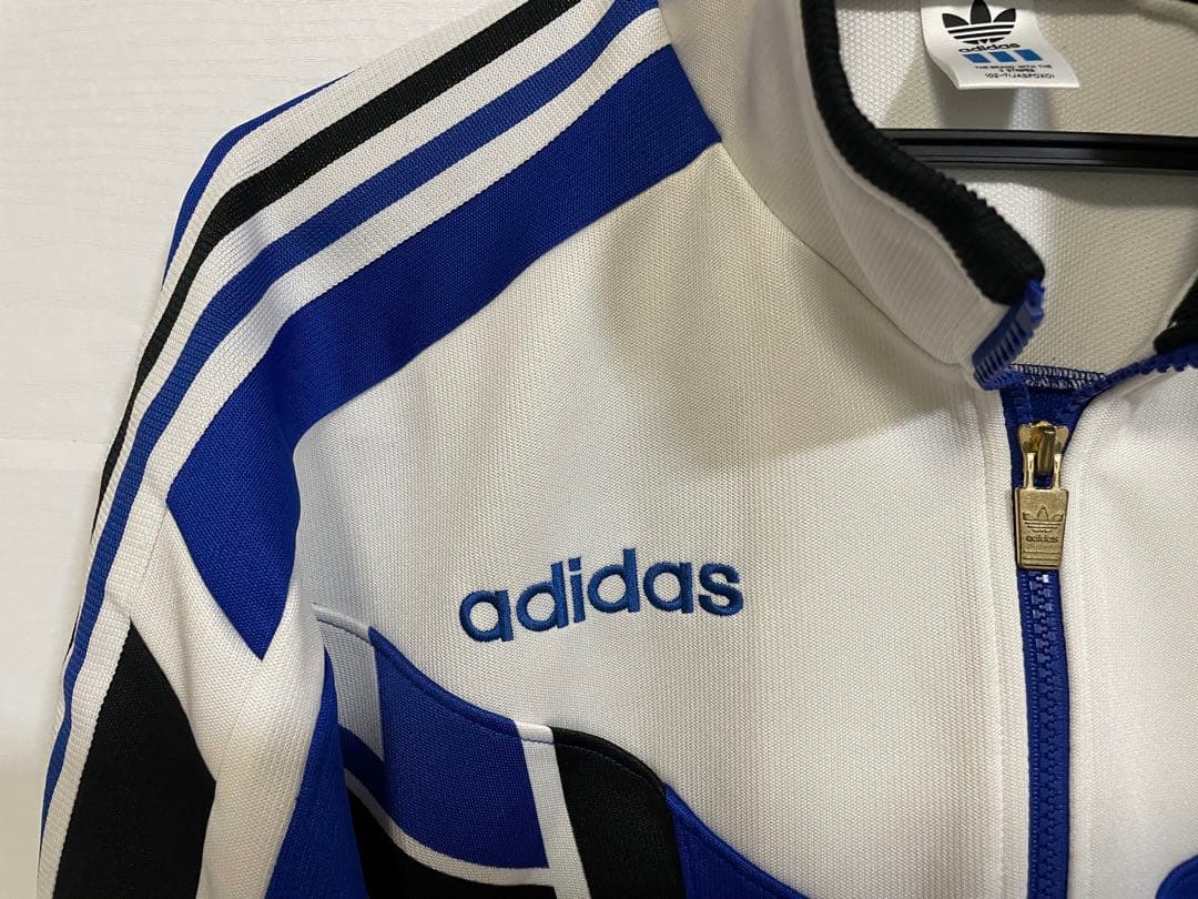 ★80's adidasアディダス　デサント製　ヴィンテージジャージ上下