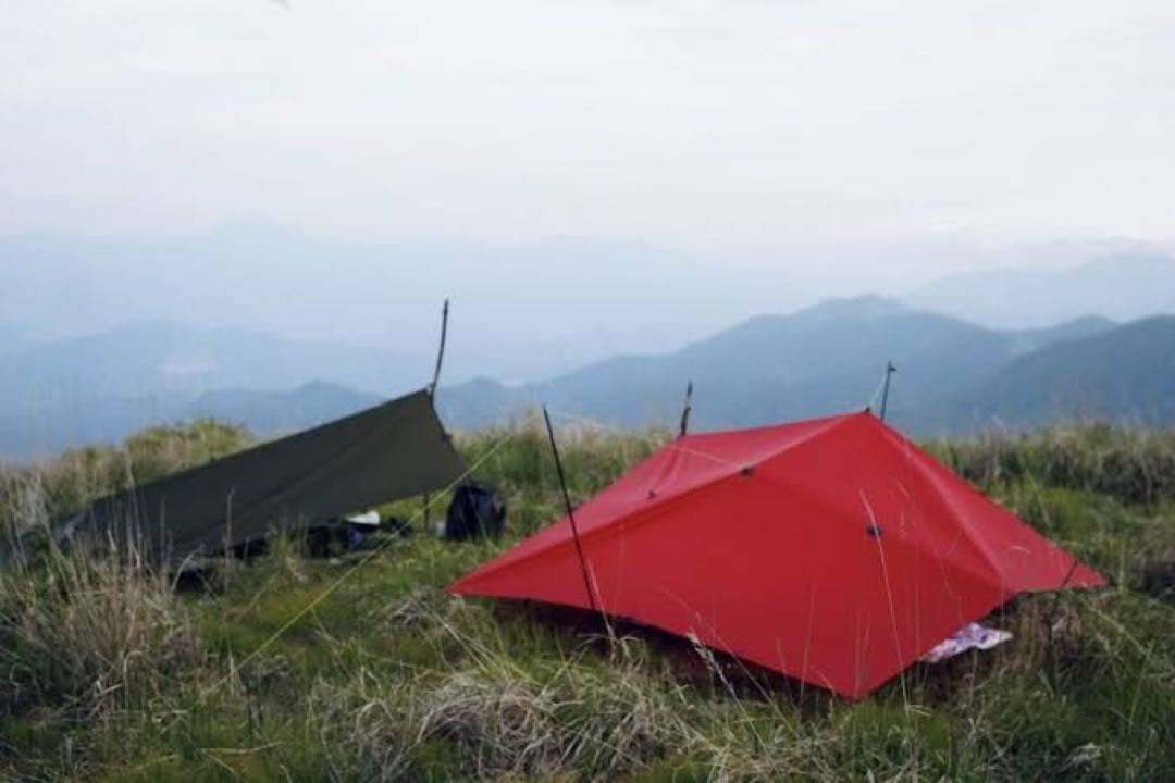 PB Tarp 5×8 レッド
