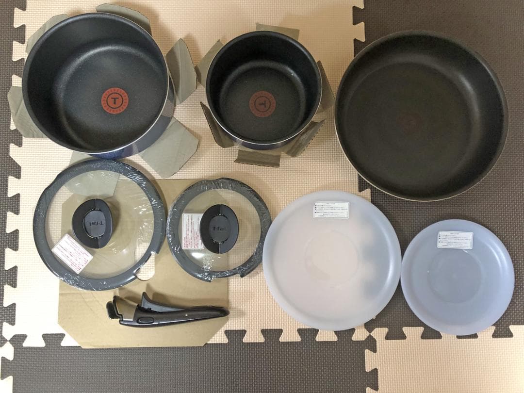 ティファール　インジニオネオ　グランブルー プレミア　未使用あり　欠品なし　中古