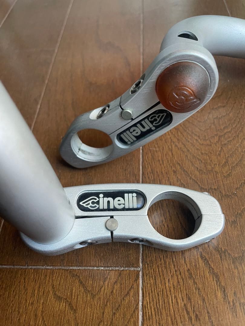 Cinelli チネリ自転車パーツ　シルバー