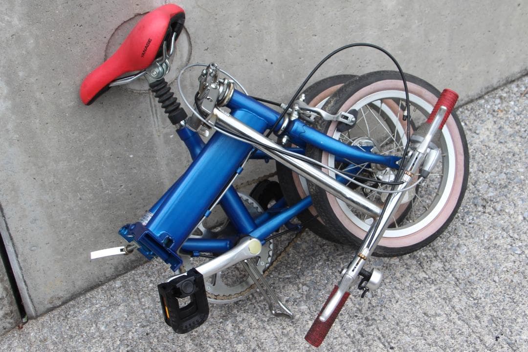 メーカー不明♪ヤナセ♪YANASE販促品?小径14インチ♪新生活の通勤通学などに