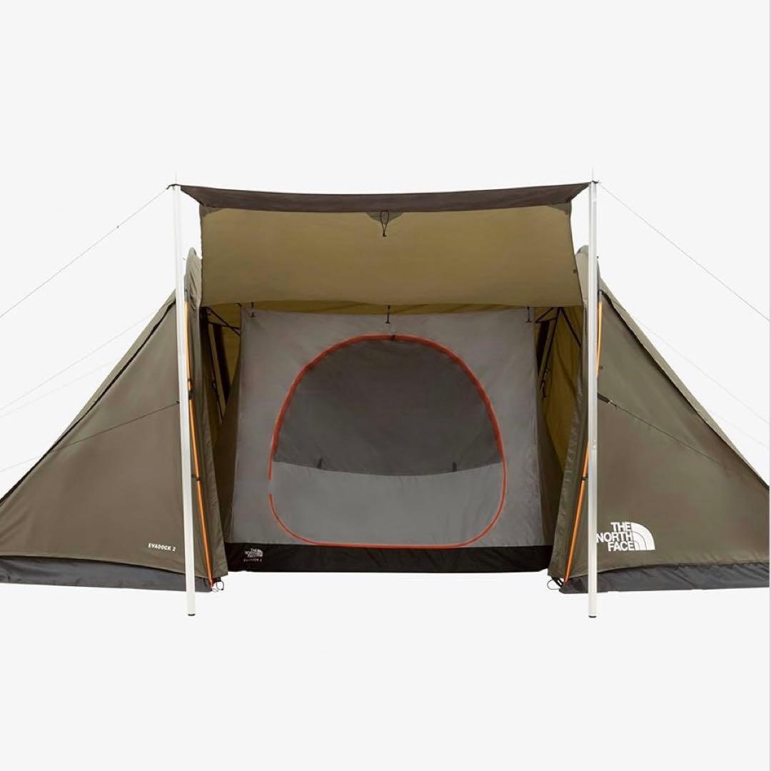 ノースフェイス テント EVADOCK2 カーキ 新品 エバドックNV22324