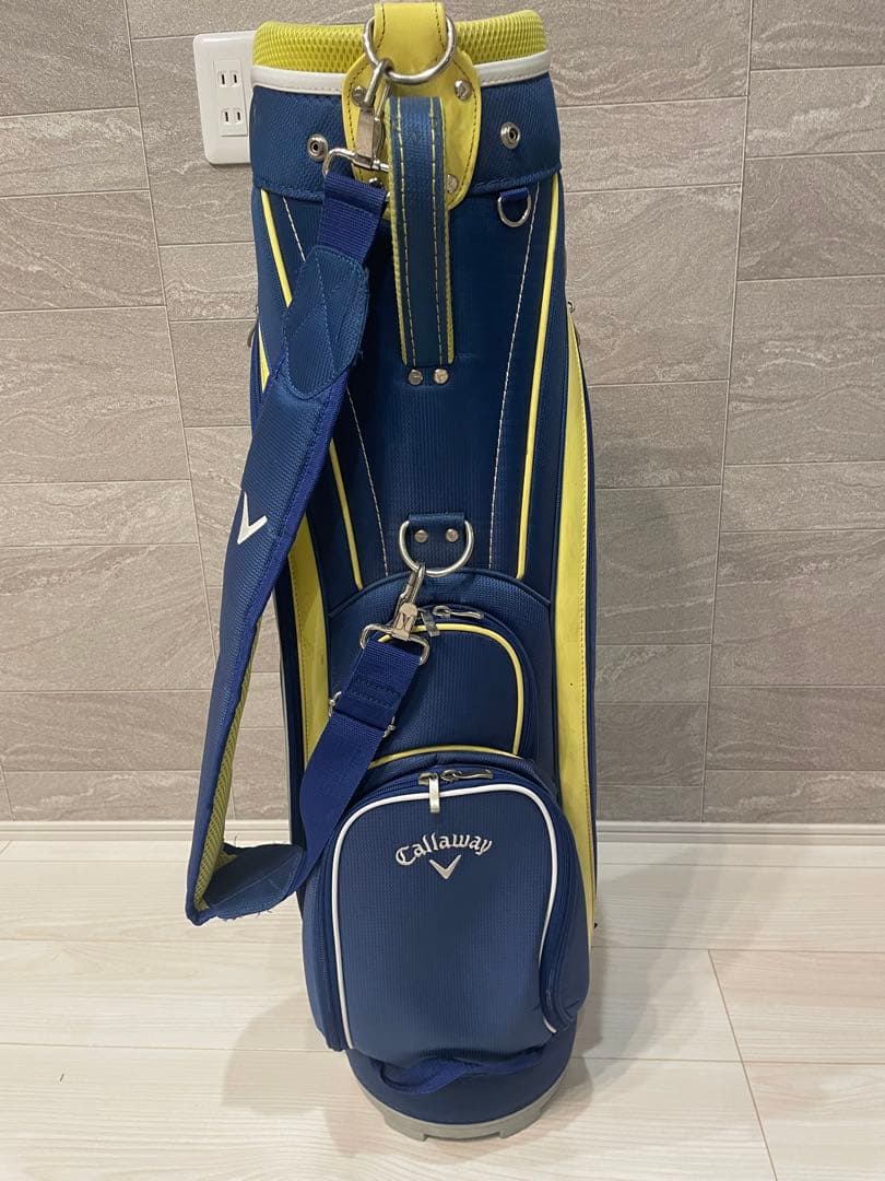 Callaway ゴルフバッグ ネイビー/イエロー