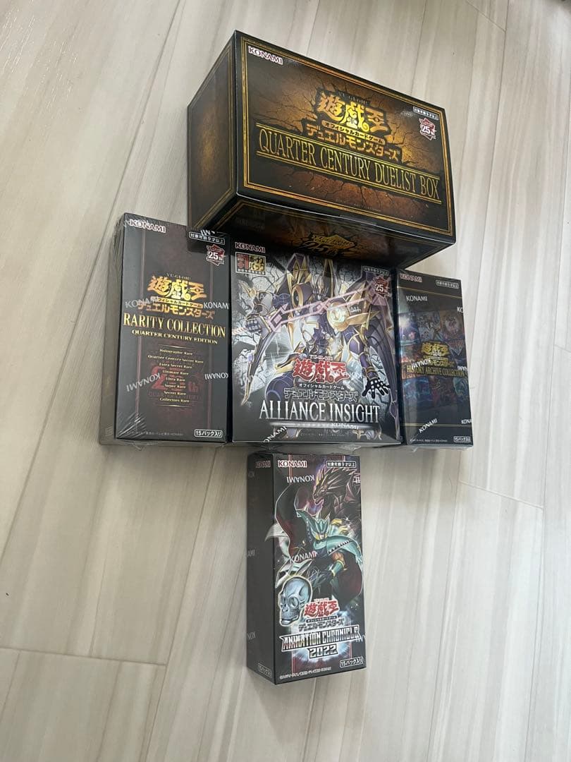 【遊戯王】シュリンク付き　未開封BOX まとめ売り