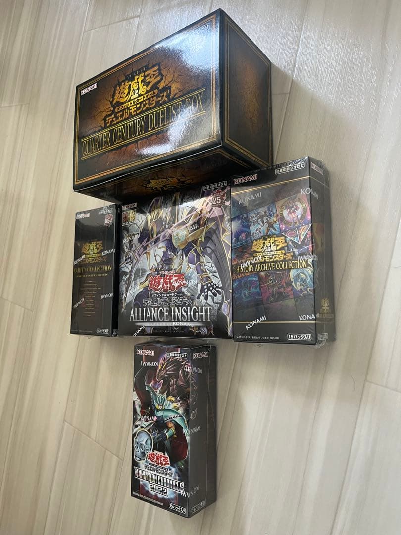 【遊戯王】シュリンク付き　未開封BOX まとめ売り