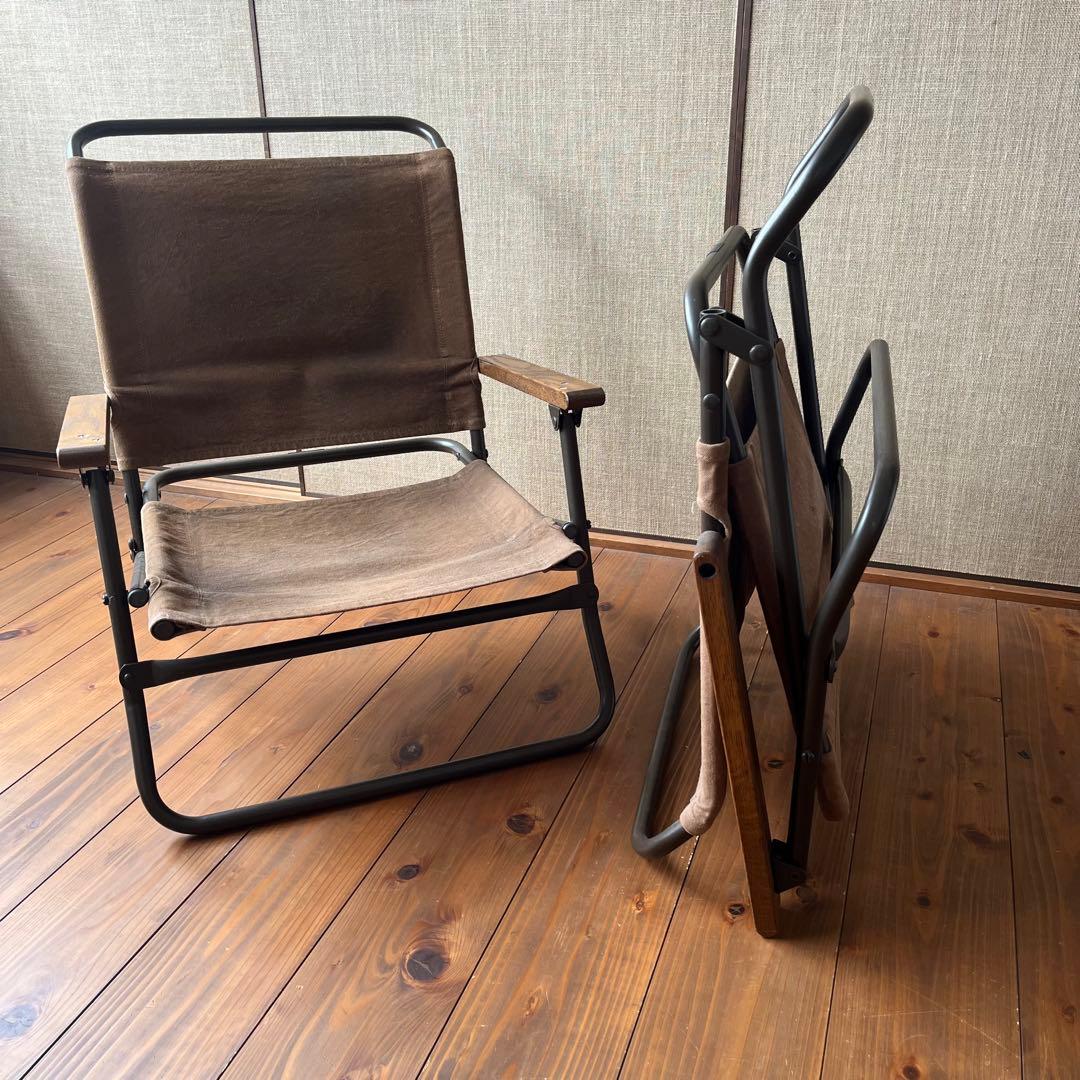 TRUCK FURNITURE FOLDING LOW CHAIR 新品セット