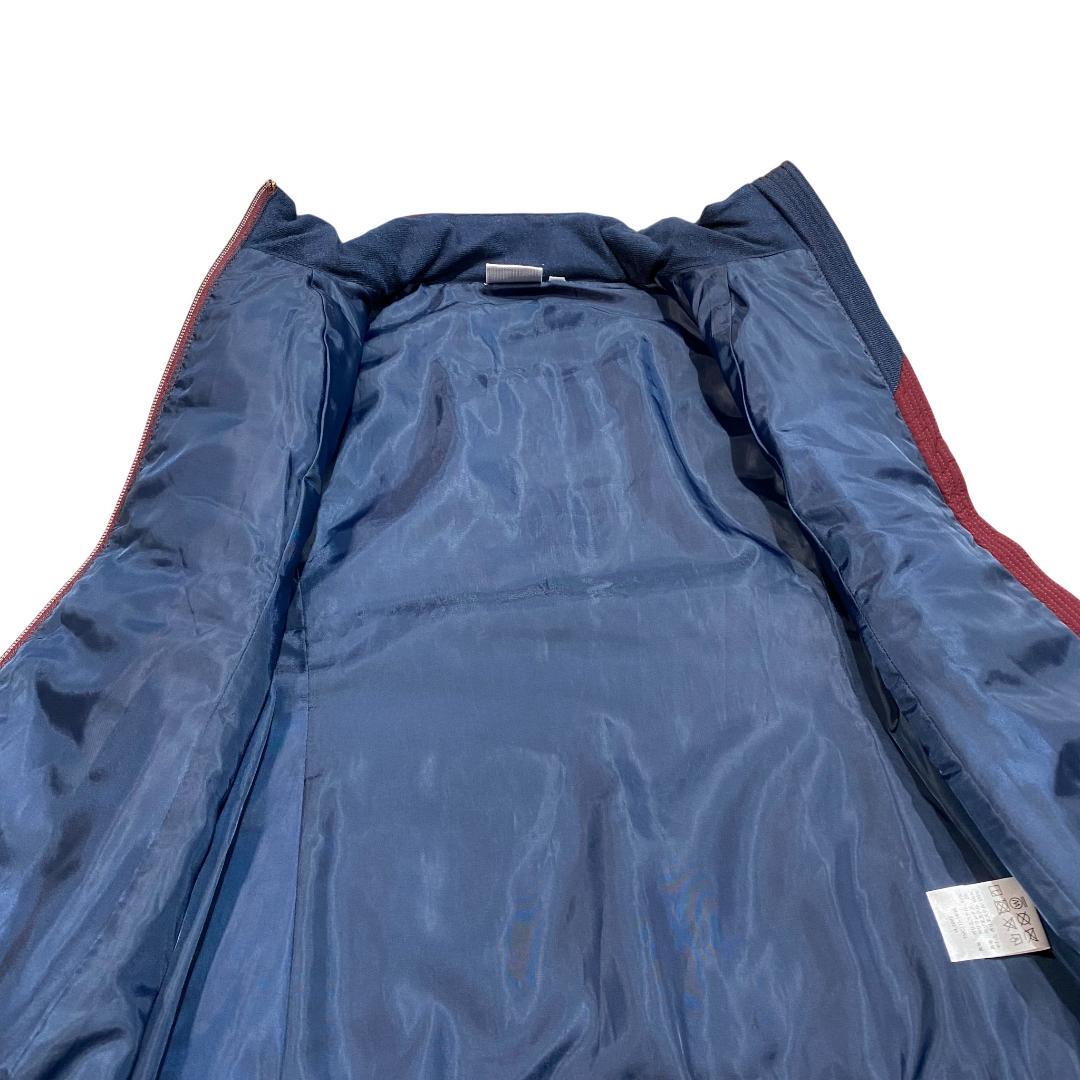 FILA GOLF フィラゴルフ 中綿 ベスト ジャケット S レッド ゴールド