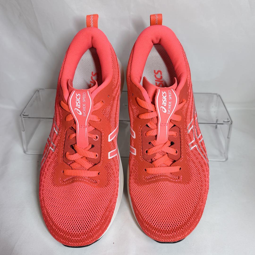 美品　アシックス　ランニングシューズ　EvoRide SPEED 22.5