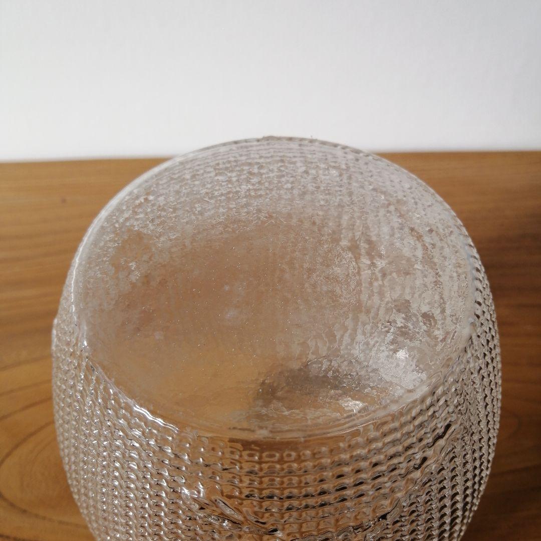 あめや瓶　ひな菊　透明　飴屋瓶