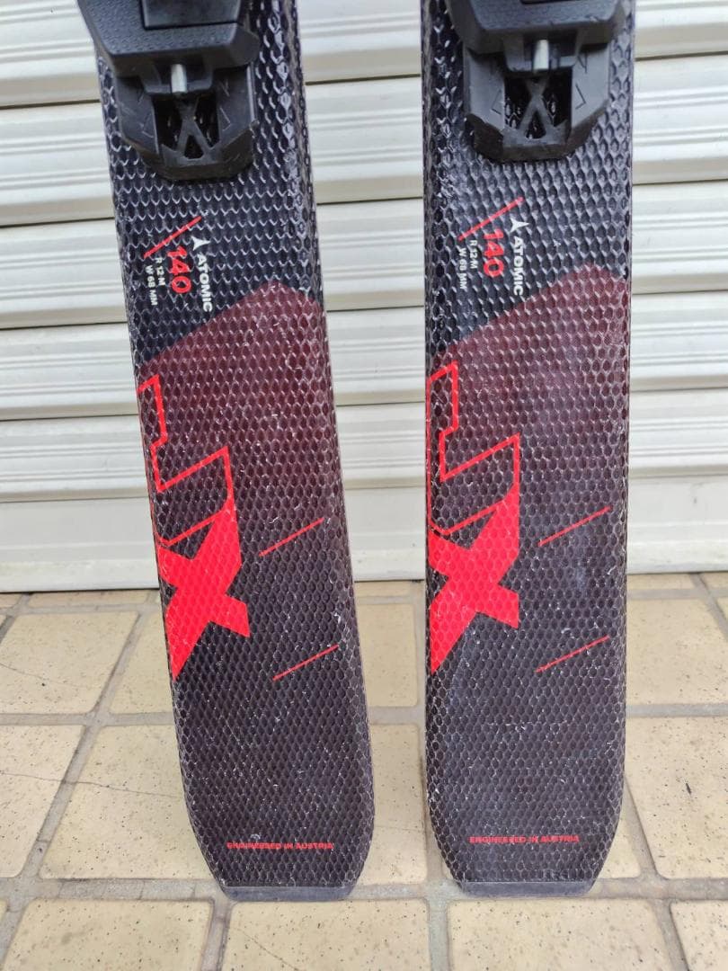 ATOMIC REDSTER JX 140cm スキー板/ビンディング付き！