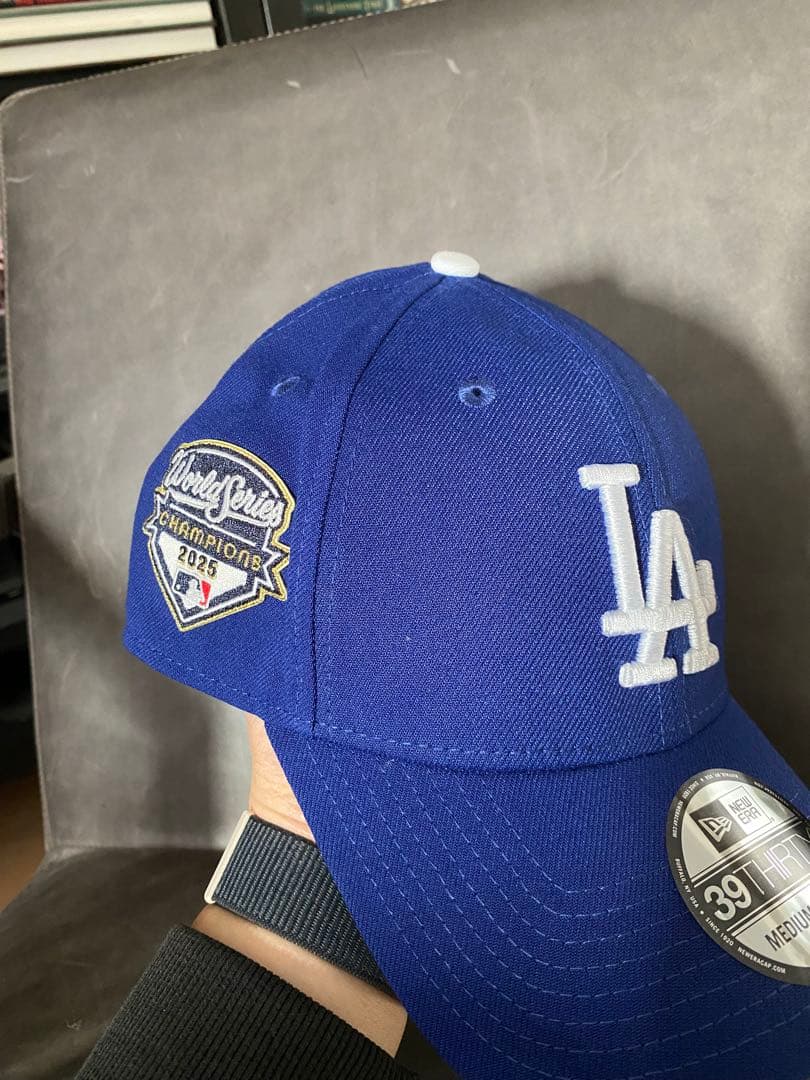 新品 限定 ロサンゼルスドジャース 2025年ワールドシリーズ優勝キャップM/L