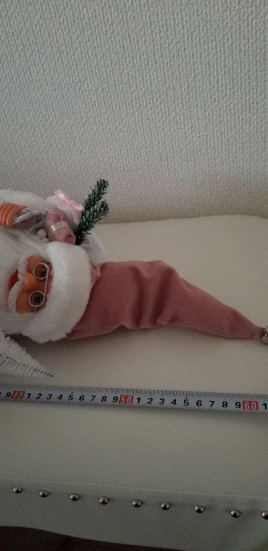 未使用　X'mas　サンタインテリア3体セット クリスマス　可愛い　豪華パーティ