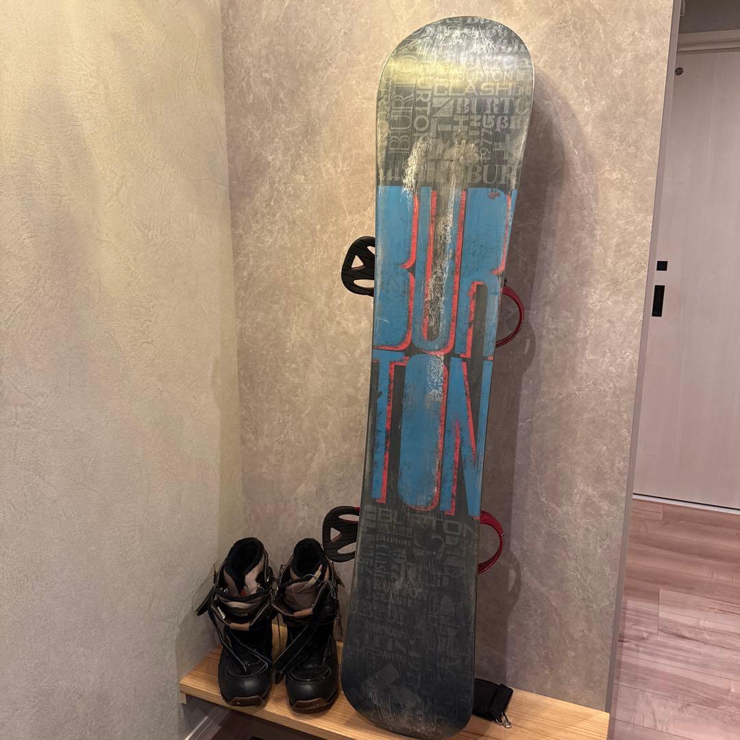 Burton Clash 151 スノーボード バインディング付き