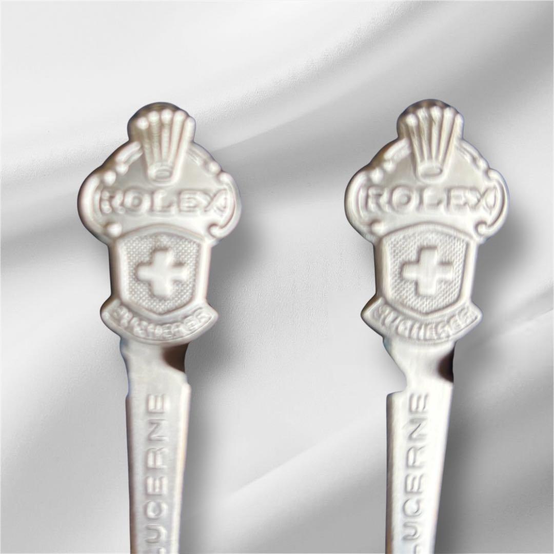 【未使用 非売品】ROLEX BUCHERER カトラリースプーンセット