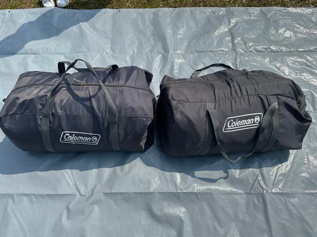 Coleman アテナトンネルグランドシート予備フライ、ルーフ、インナー付き