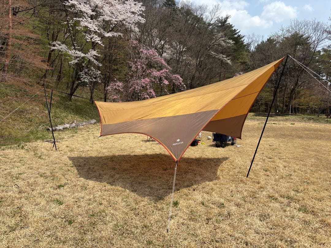 【良品】スノーピーク　エントリーパックTT グランドシート付き